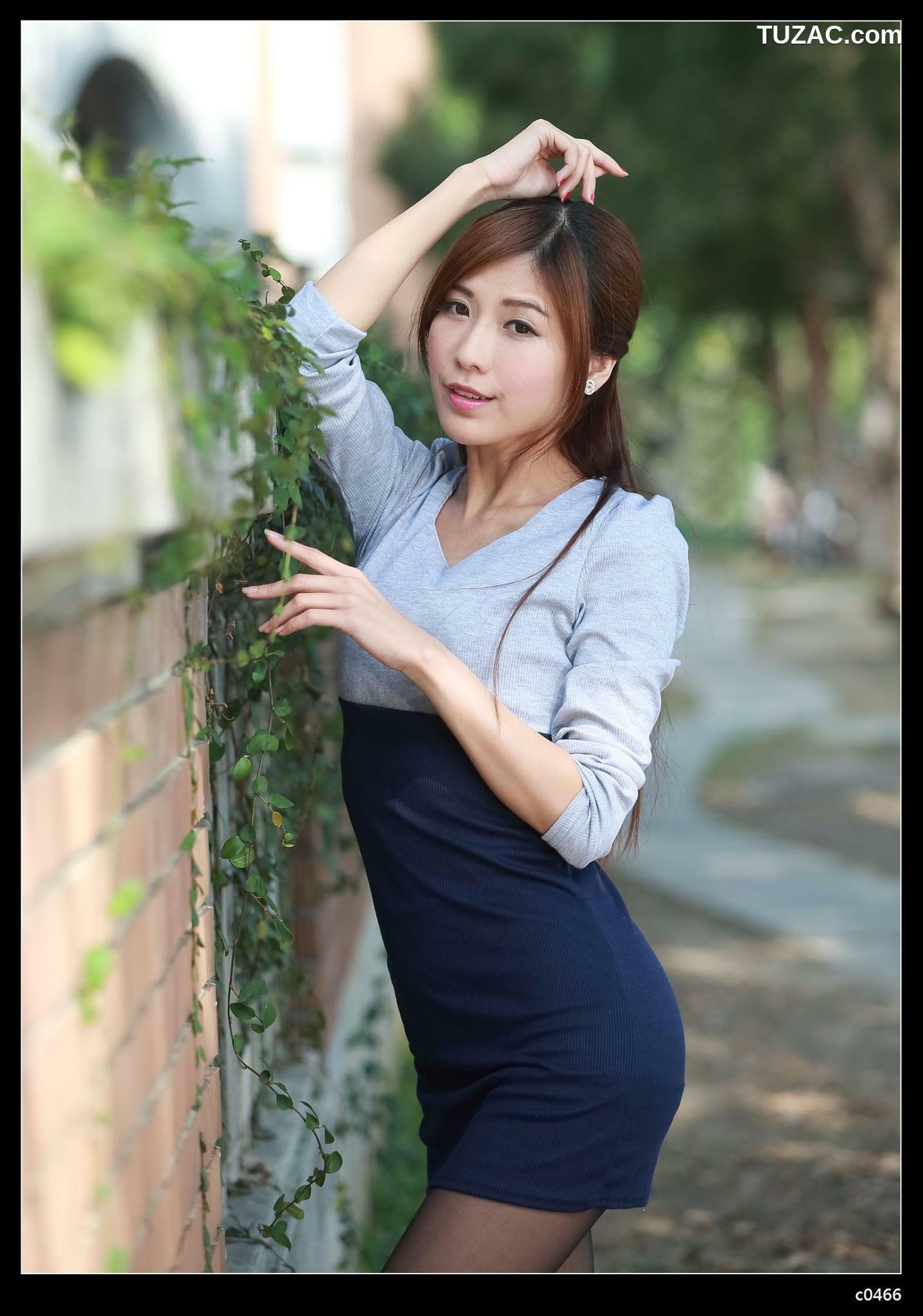 台湾正妹_ Agant小静 NTU外拍黑丝赏 写真集[71P]