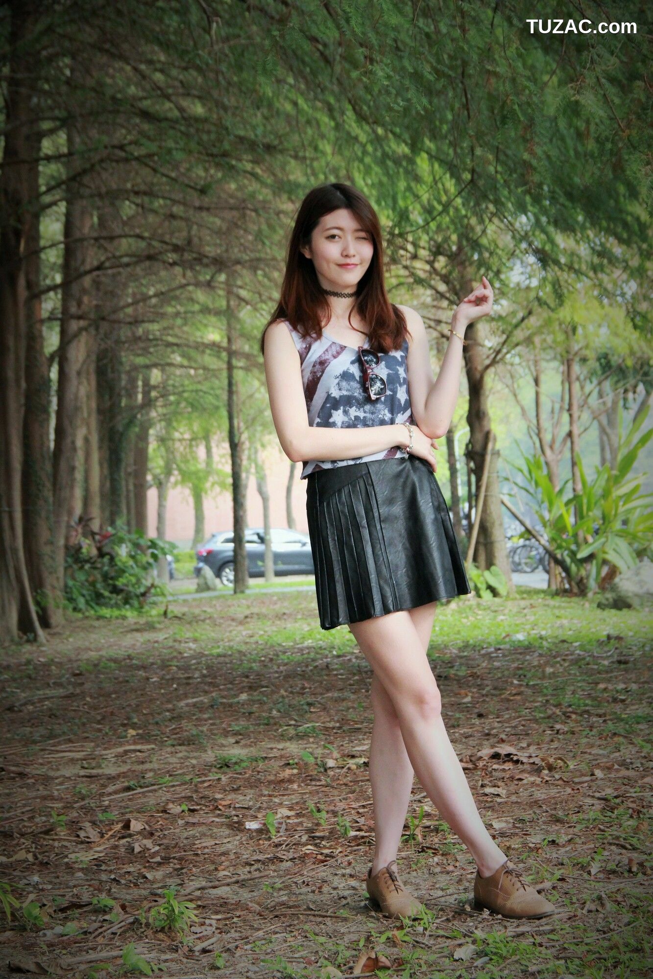 台湾正妹_ Brindy薛薛/黄品瑄《台湾大学外拍》 写真集[53P]