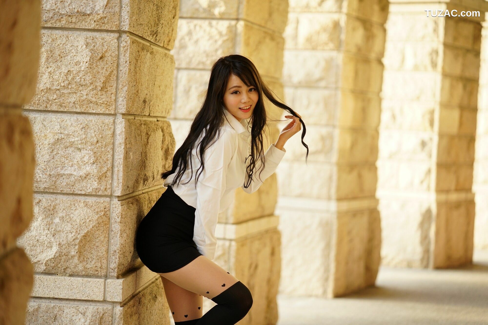 台湾正妹_ Candy孙卉彤《亚洲大学外拍》 写真集[76P]