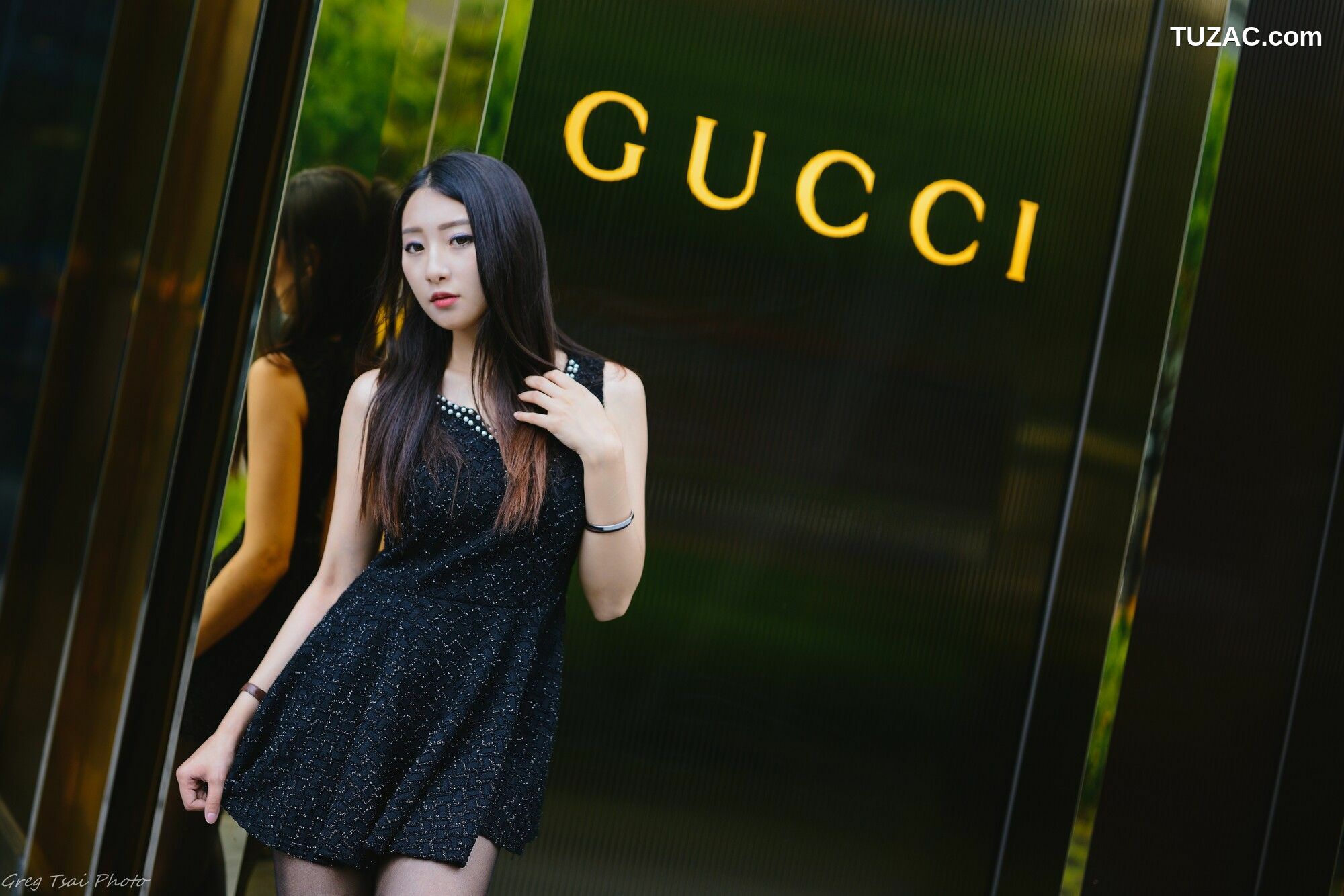 台湾正妹_ Joan小葵 小清新腿模风+信義街拍 写真集[48P]