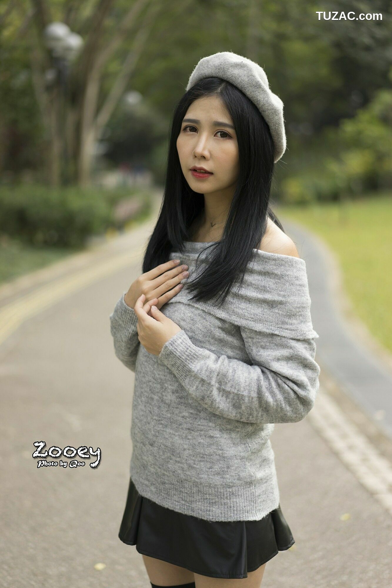 台湾正妹_ Zooey《外拍小清新3套服装》 写真集[62P]