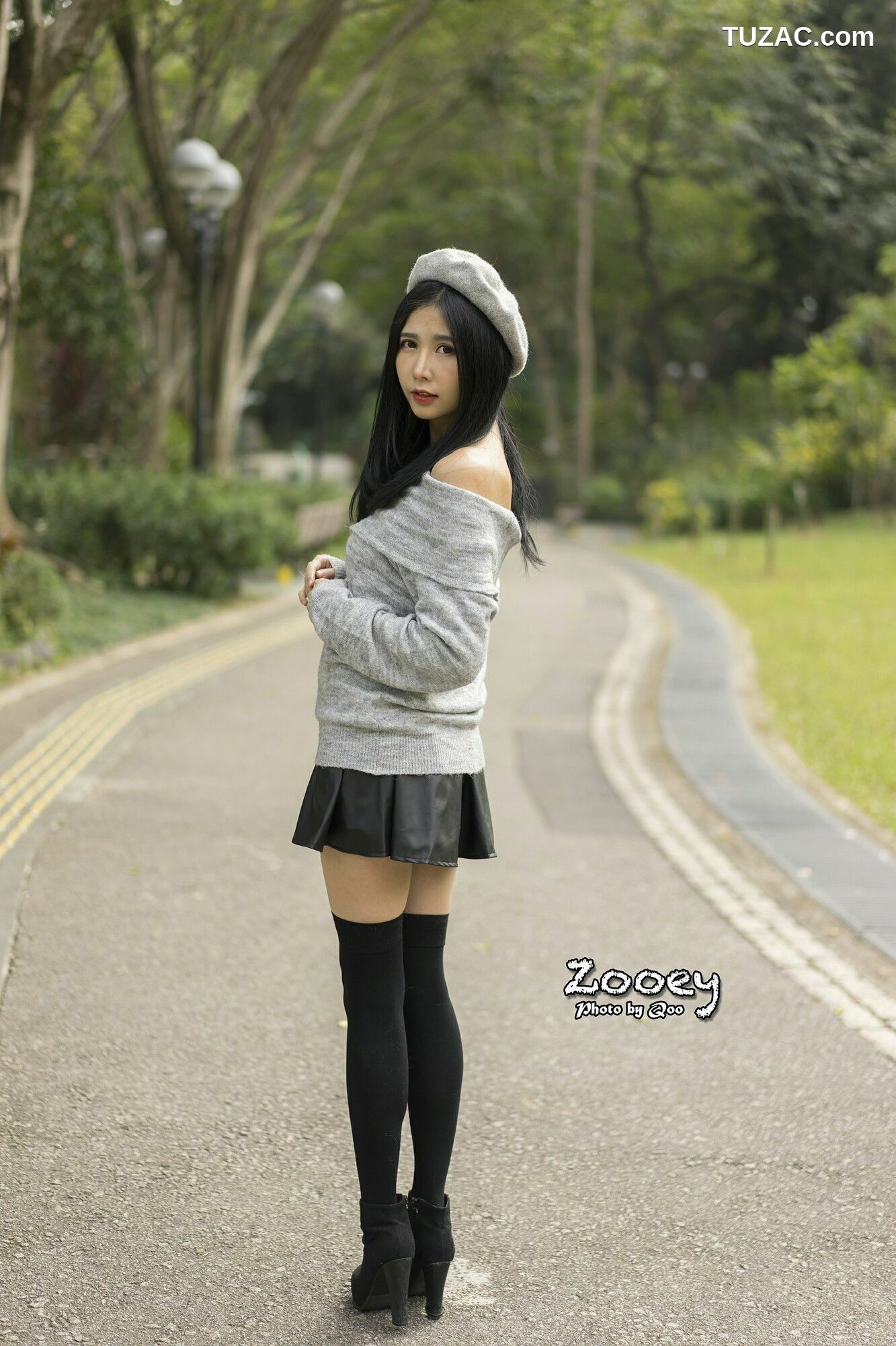 台湾正妹_ Zooey《外拍小清新3套服装》 写真集[62P]