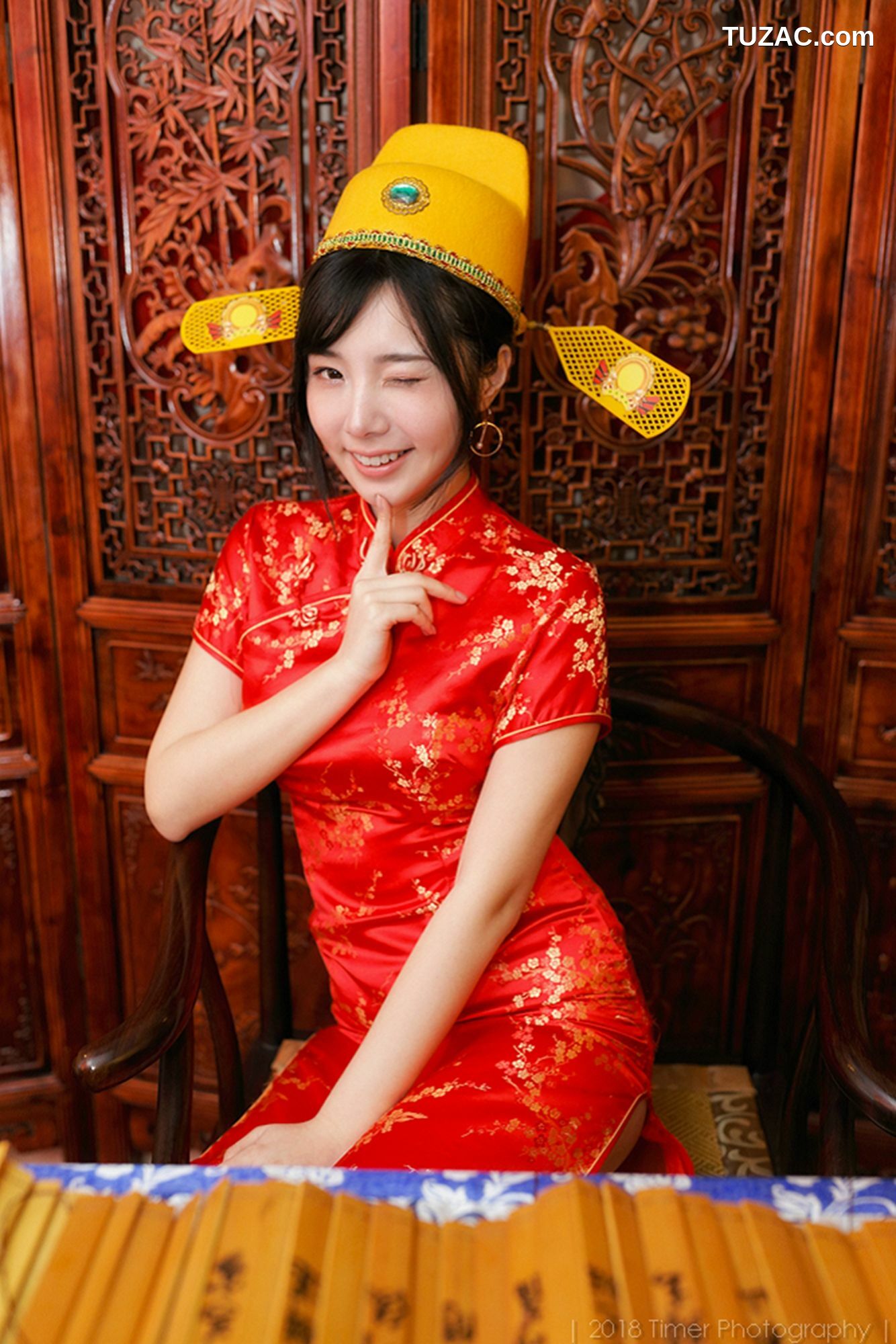 台湾正妹_ Zora陈思颖 《贺喜新春时尚棚拍》（上） 写真集[73P]