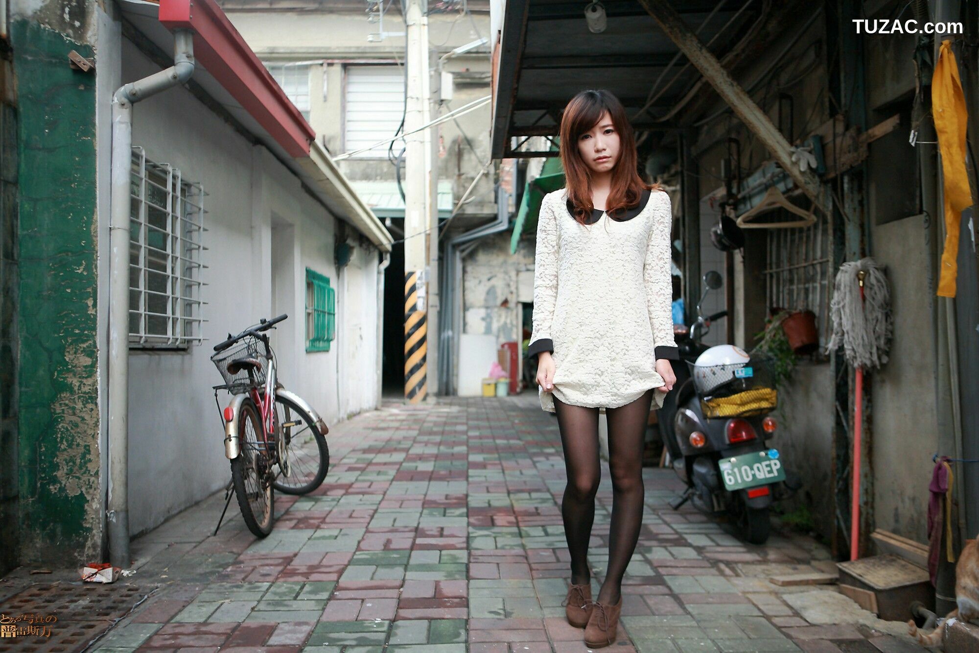 台湾正妹_ 丸子《臺南小西門外拍》 写真集[62P]