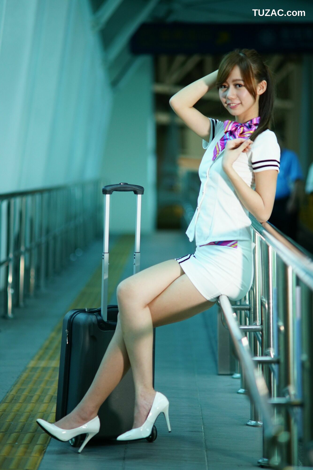 台湾正妹_ 张菁菁Arlena/張芸菁《烏日高鐵女孩～》 写真集[100P]