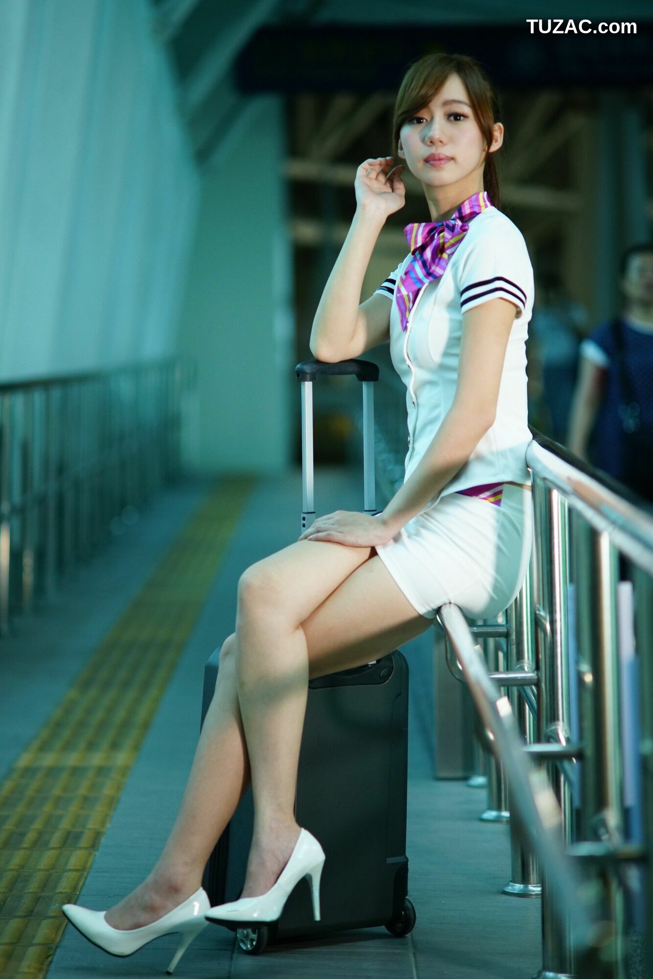 台湾正妹_ 张菁菁Arlena/張芸菁《烏日高鐵女孩～》 写真集[100P]