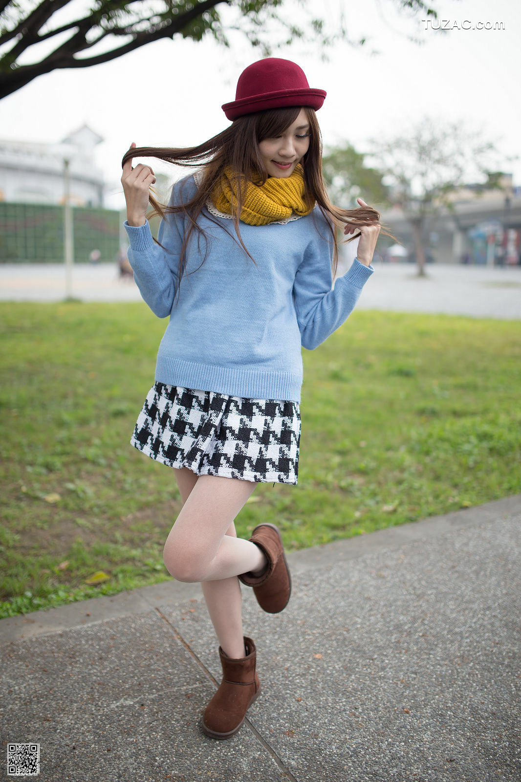 台湾正妹_ 张雅筑《台湾花博园区》写真集[90P]