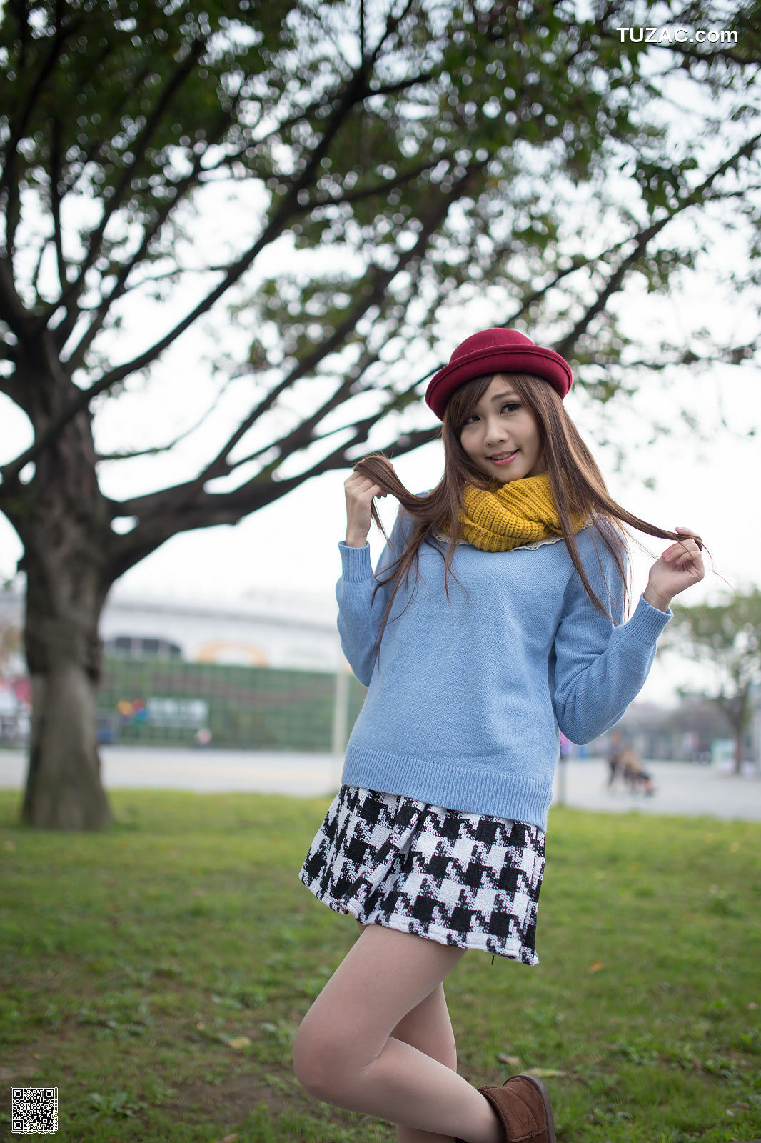 台湾正妹_ 张雅筑《台湾花博园区》写真集[90P]