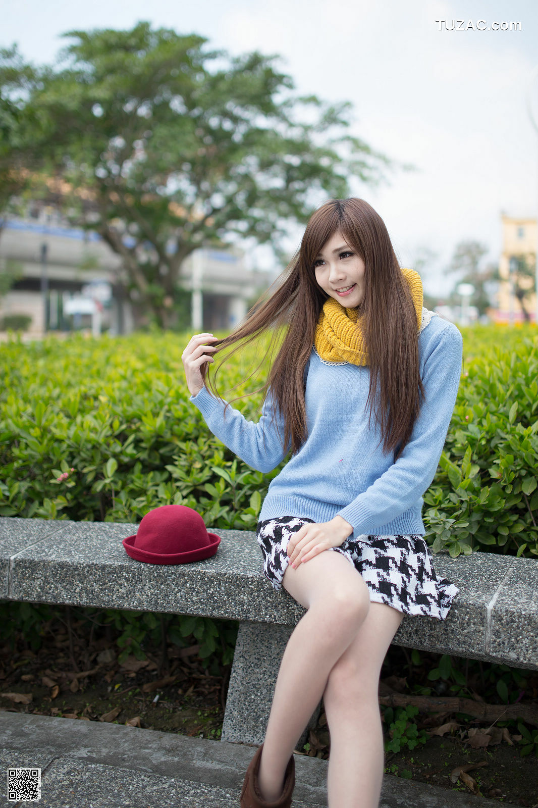 台湾正妹_ 张雅筑《台湾花博园区》写真集[90P]