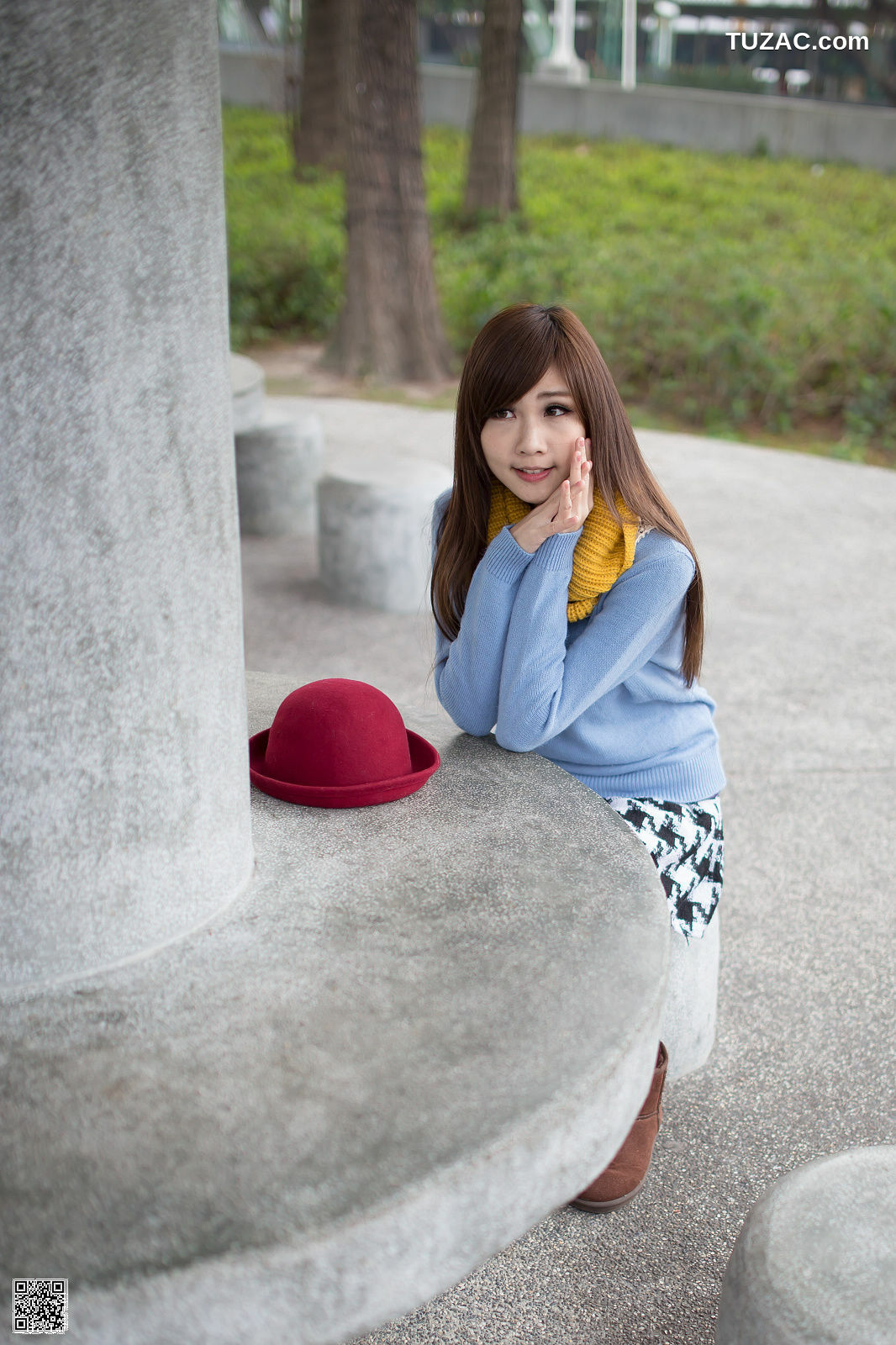 台湾正妹_ 张雅筑《台湾花博园区》写真集[90P]