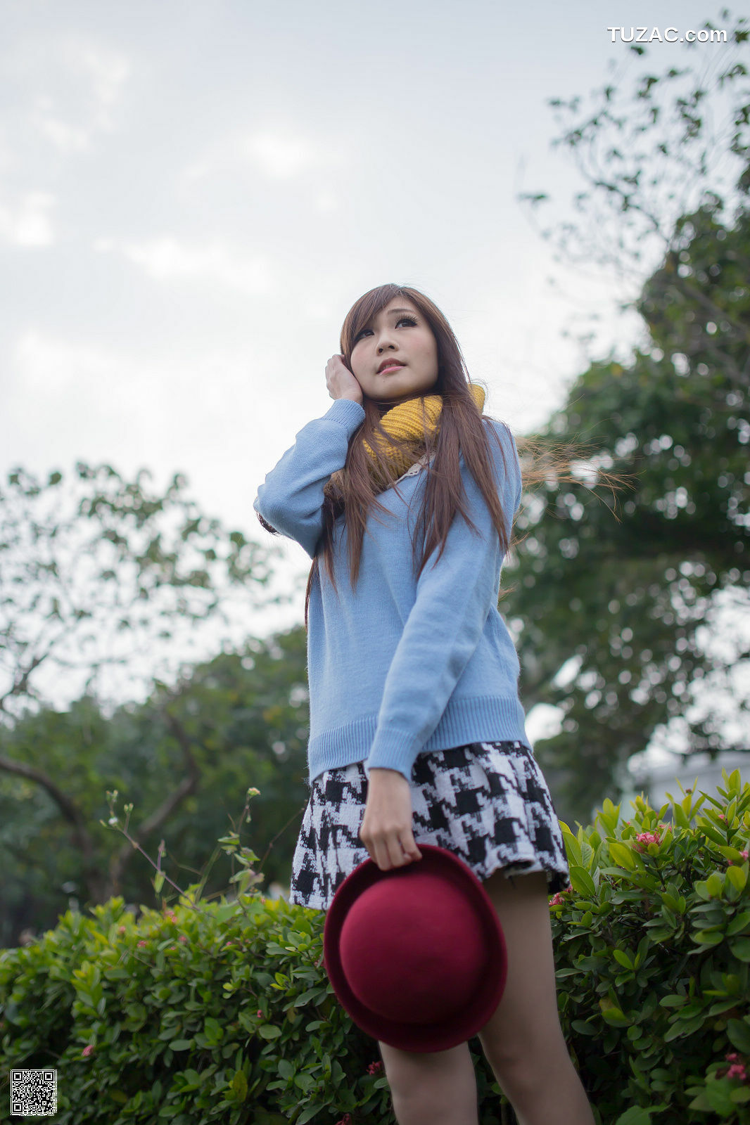 台湾正妹_ 张雅筑《台湾花博园区》写真集[90P]