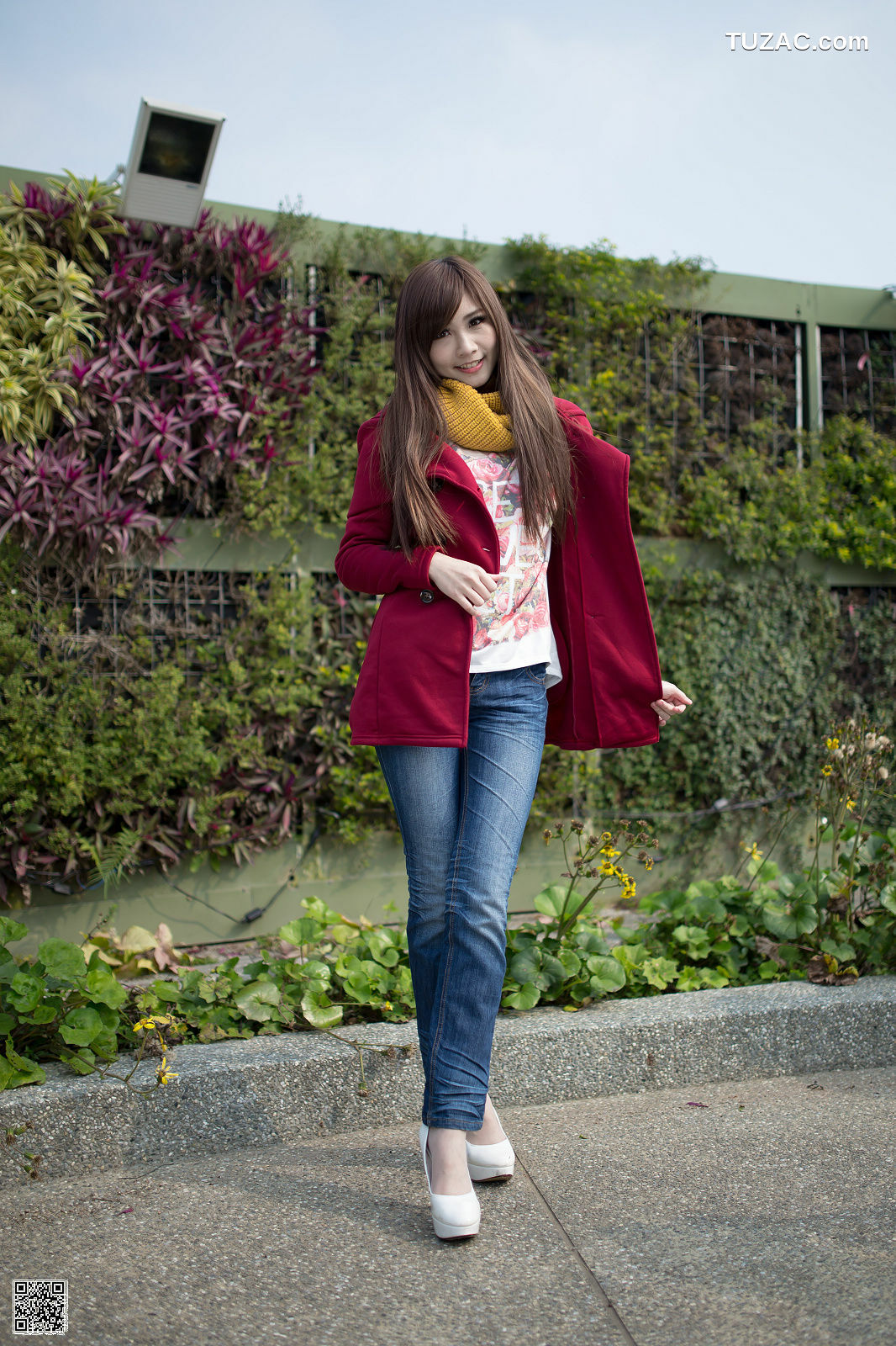 台湾正妹_ 张雅筑《台湾花博园区》写真集[90P]