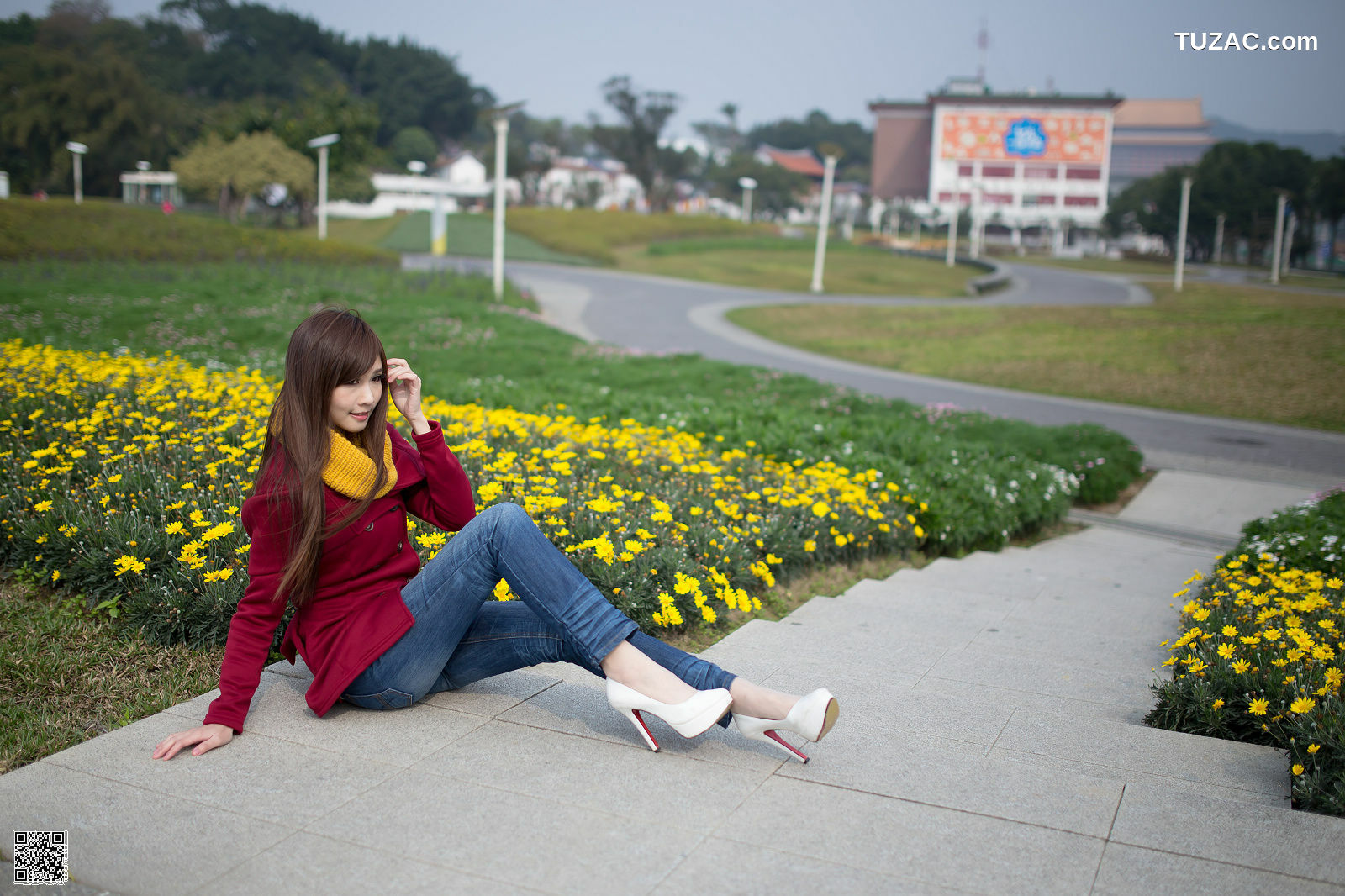 台湾正妹_ 张雅筑《台湾花博园区》写真集[90P]