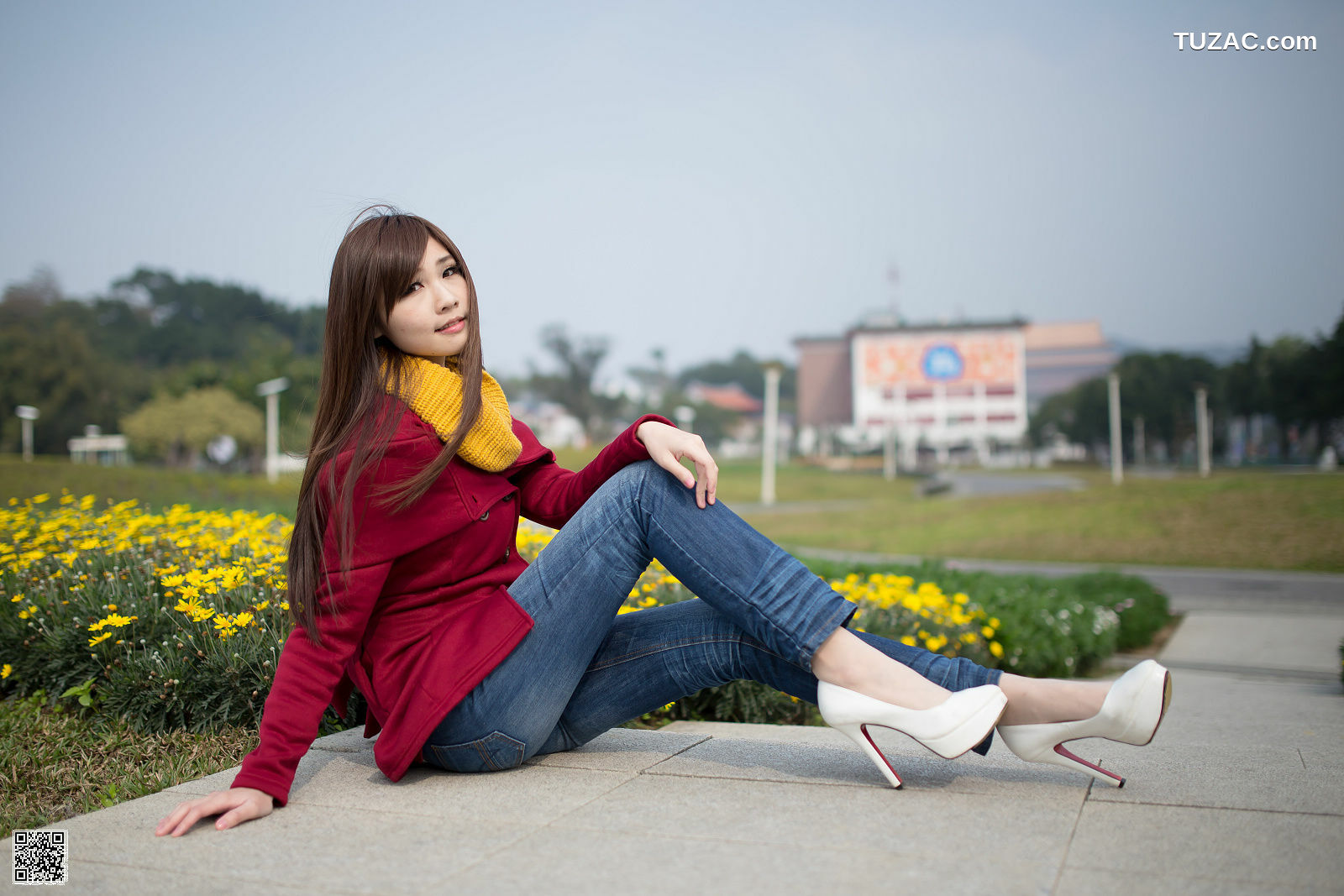 台湾正妹_ 张雅筑《台湾花博园区》写真集[90P]