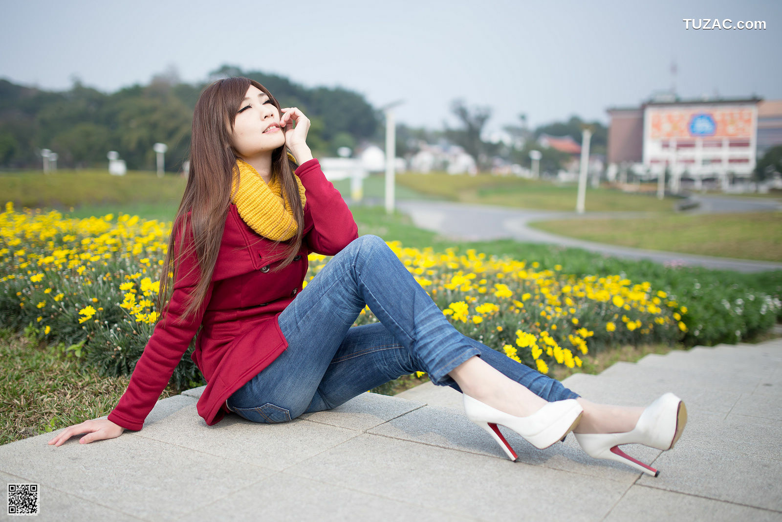 台湾正妹_ 张雅筑《台湾花博园区》写真集[90P]