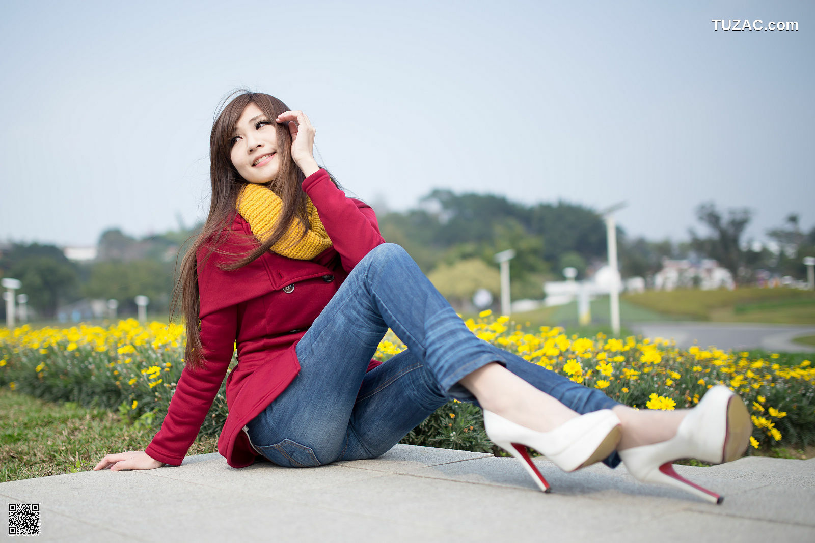 台湾正妹_ 张雅筑《台湾花博园区》写真集[90P]