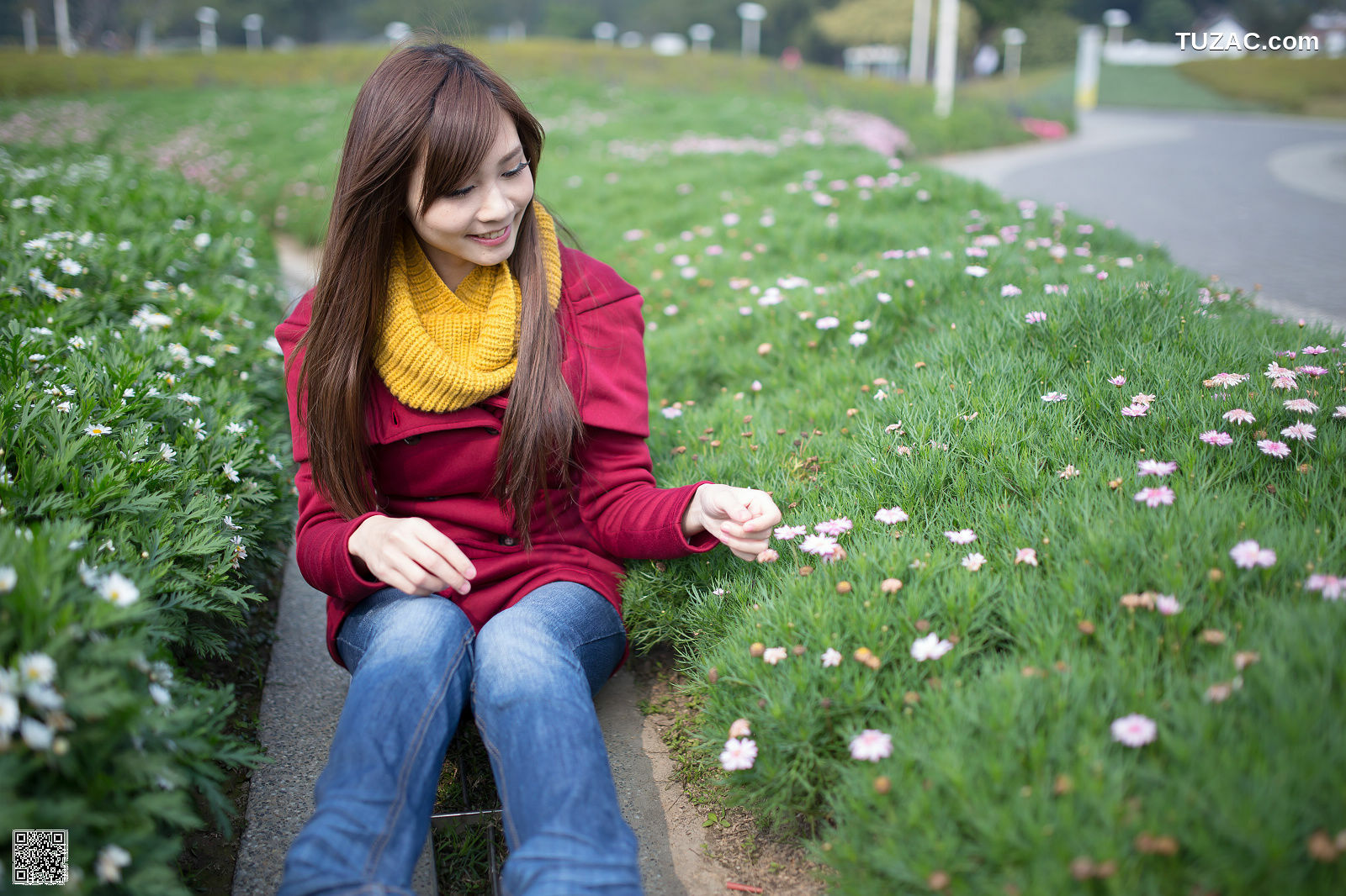 台湾正妹_ 张雅筑《台湾花博园区》写真集[90P]