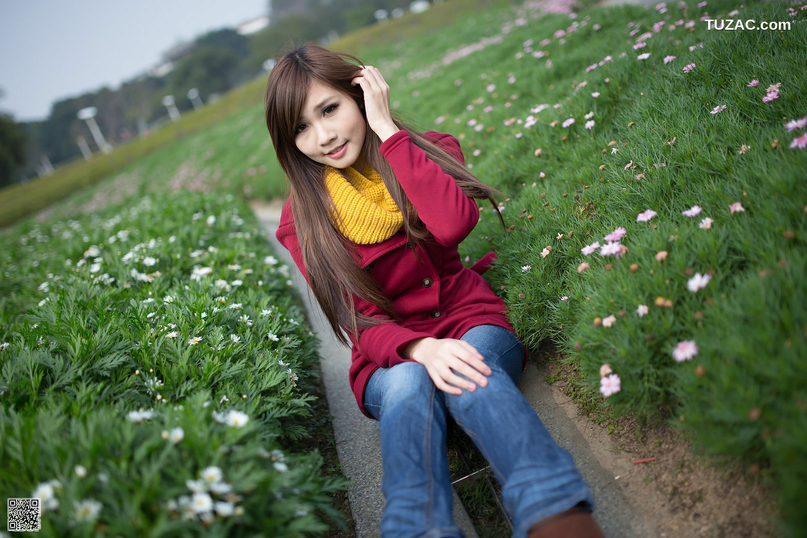 台湾正妹_ 张雅筑《台湾花博园区》写真集[90P]