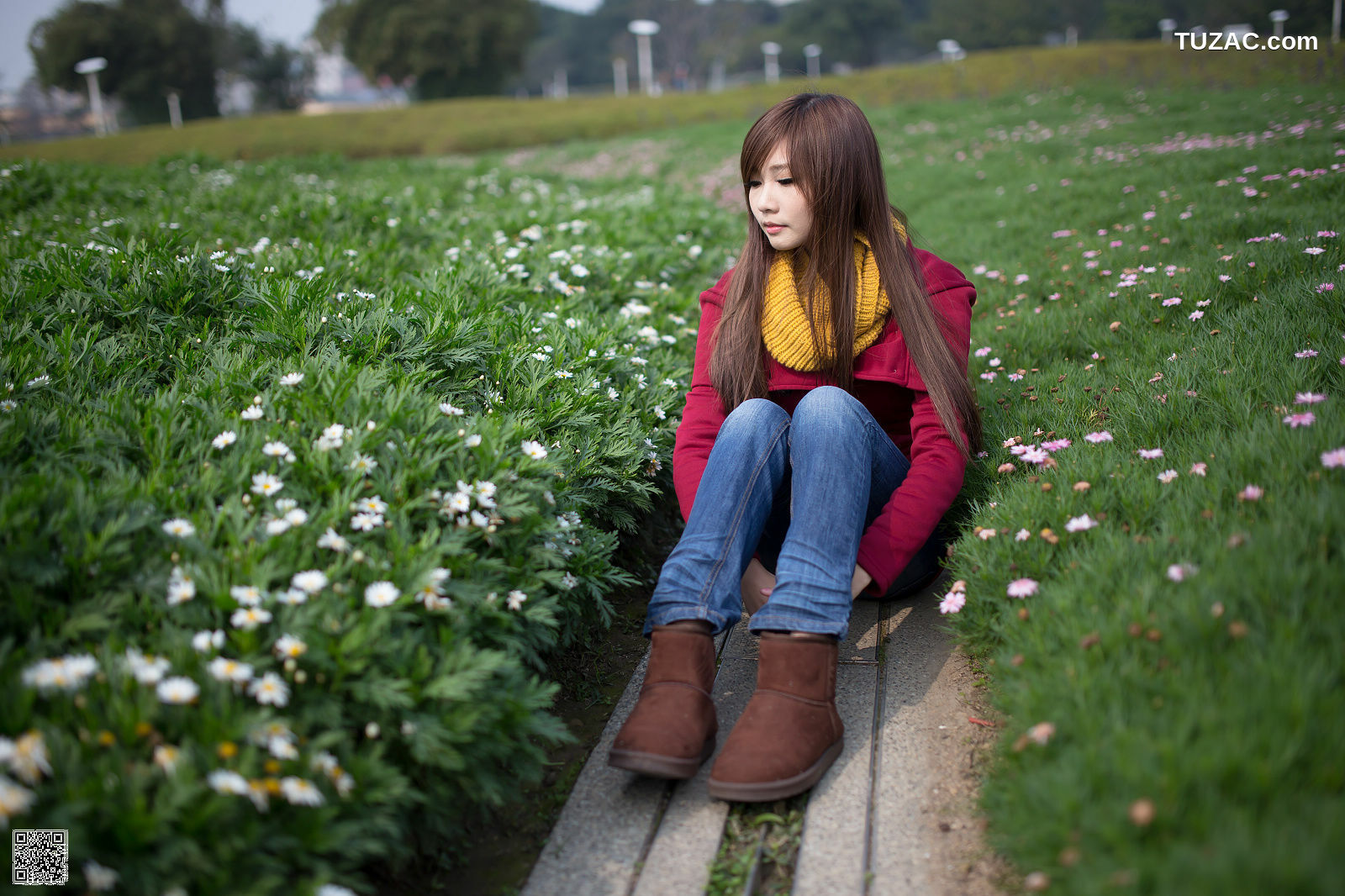 台湾正妹_ 张雅筑《台湾花博园区》写真集[90P]