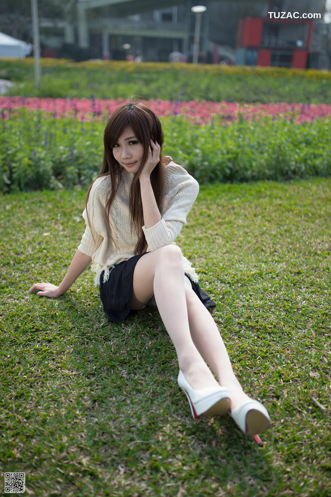 台湾正妹_ 张雅筑《台湾花博园区》写真集[90P]