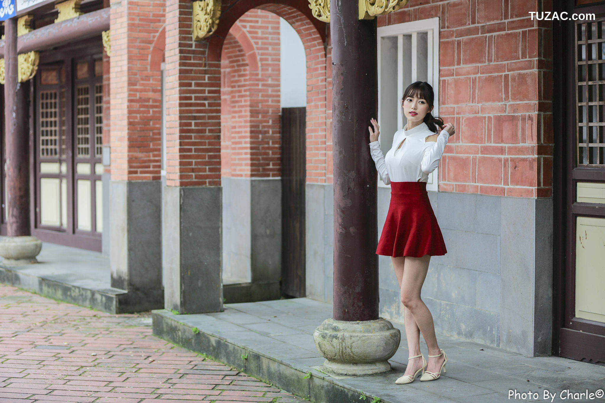 台湾正妹_ 彭丽嘉(Lady憶憶)《圓山花博外拍》写真集[70P]