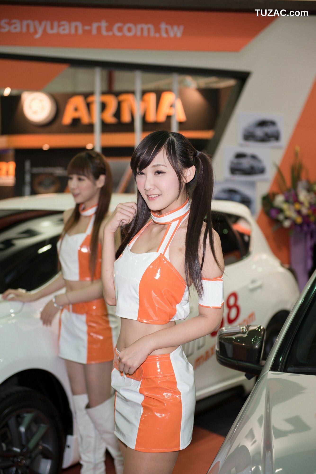 台湾正妹_ 汽配展&amp;巨砲連隊記者會 图片合集[70P]