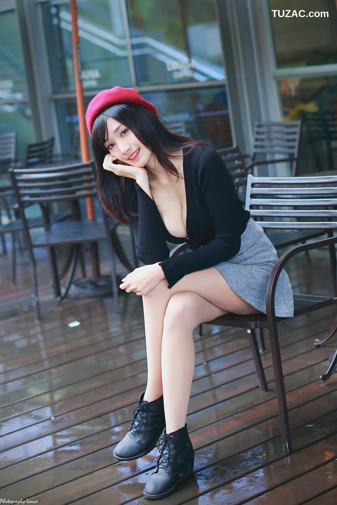 台湾正妹_ 璟樂/段璟乐《大安森林公園》 写真集[37P]