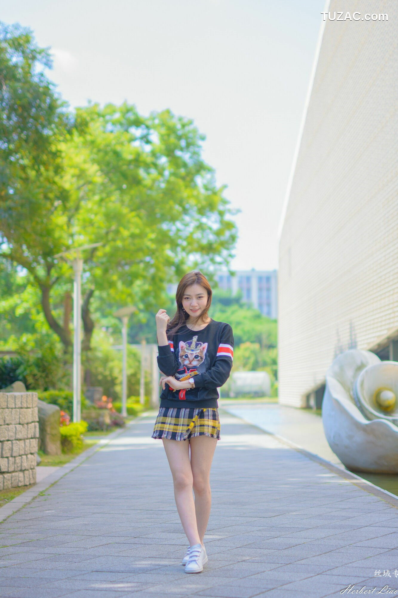 台湾正妹_ 苏小立《花博新生公園》校花系列 写真集[86P]