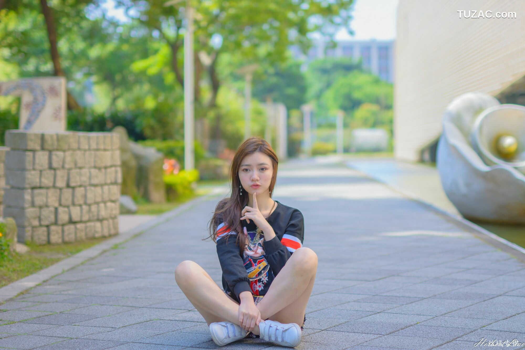 台湾正妹_ 苏小立《花博新生公園》校花系列 写真集[86P]