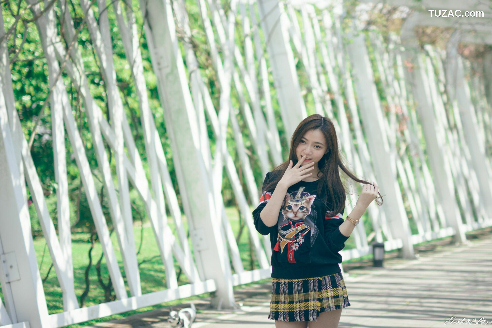 台湾正妹_ 苏小立《花博新生公園》校花系列 写真集[86P]