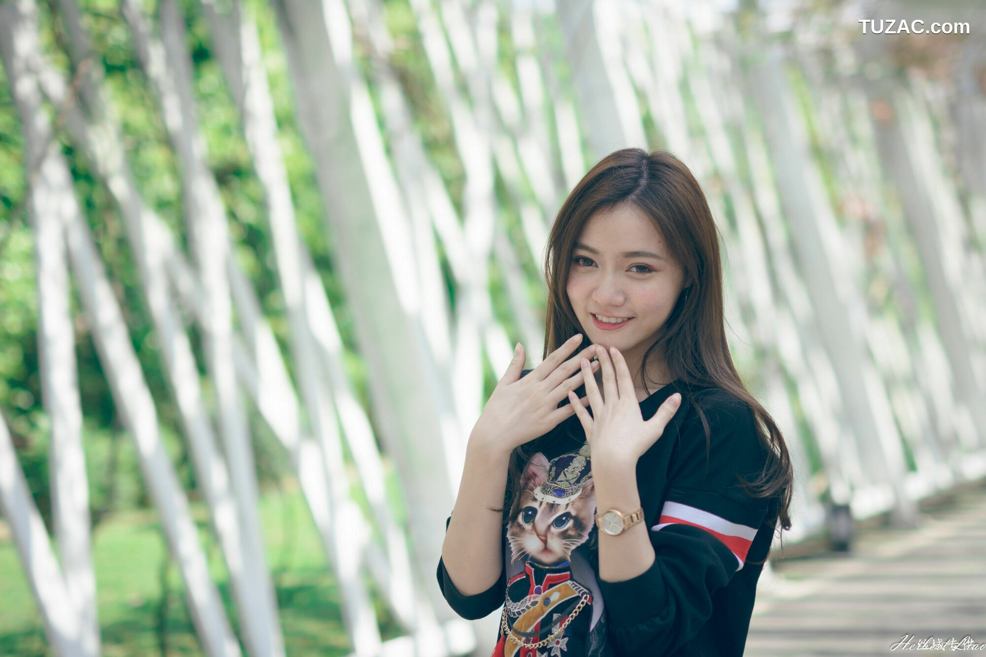 台湾正妹_ 苏小立《花博新生公園》校花系列 写真集[86P]