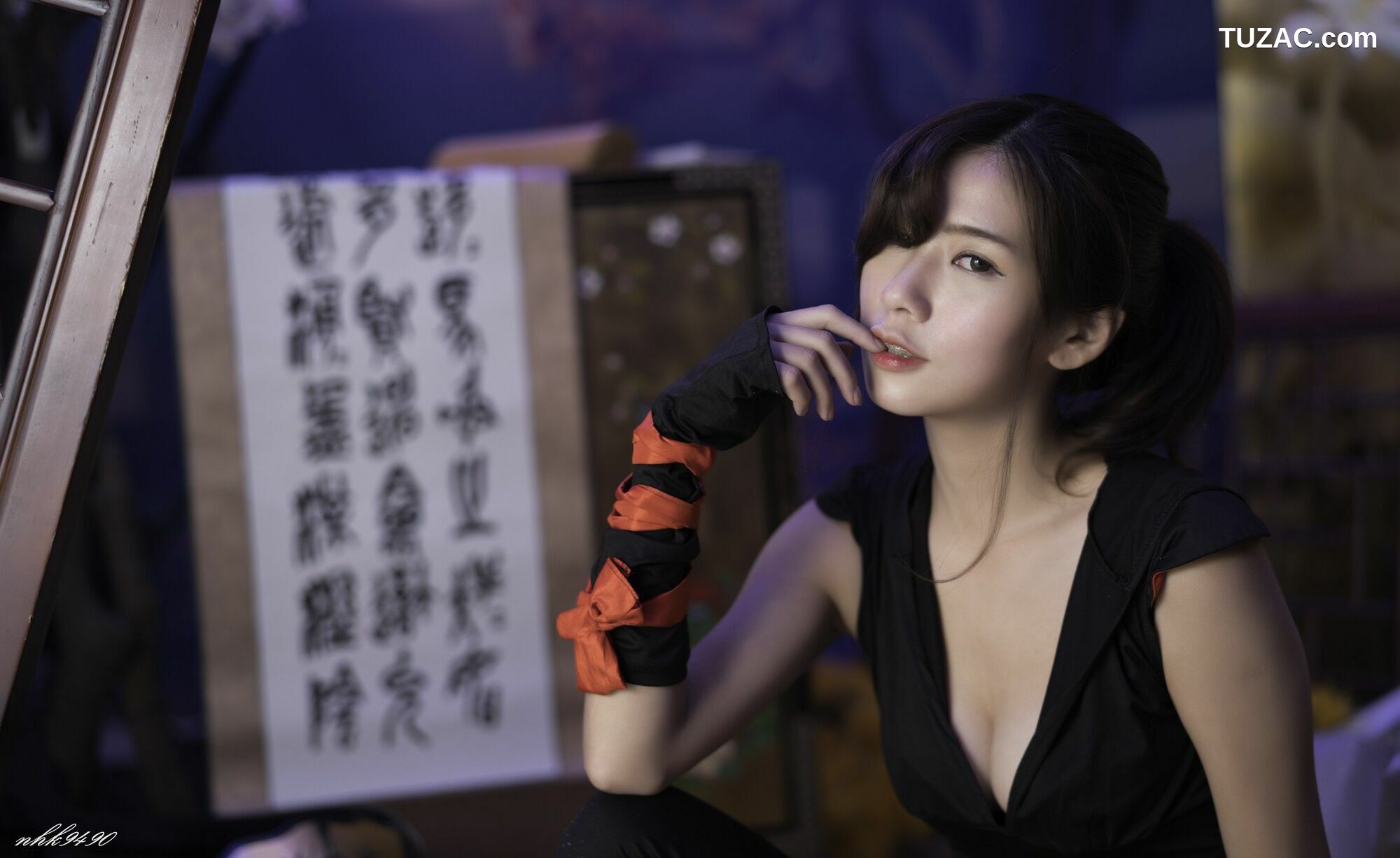 台湾正妹_ 苏托托 - 琴棚女侠+OL 写真集[27P]