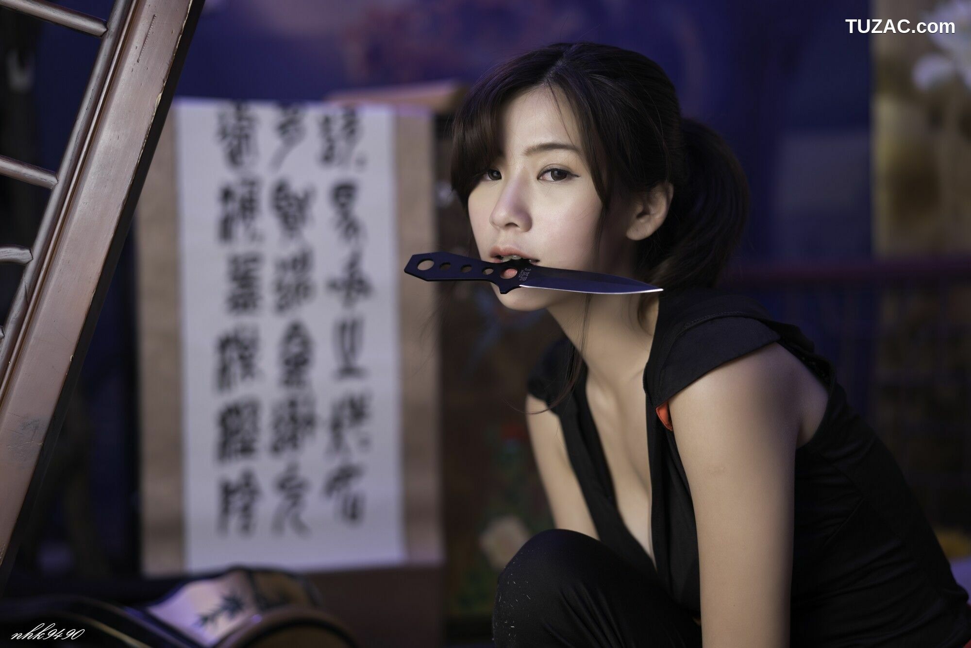 台湾正妹_ 苏托托 - 琴棚女侠+OL 写真集[27P]