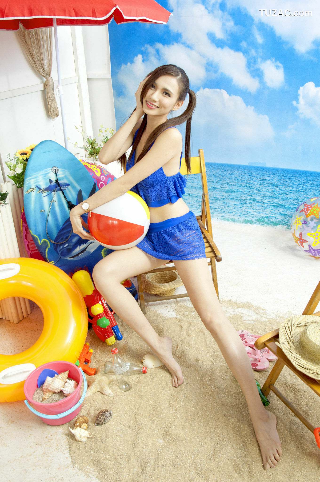 台湾正妹_ 蔡译心 - 2套俏皮比基尼 写真集[73P]