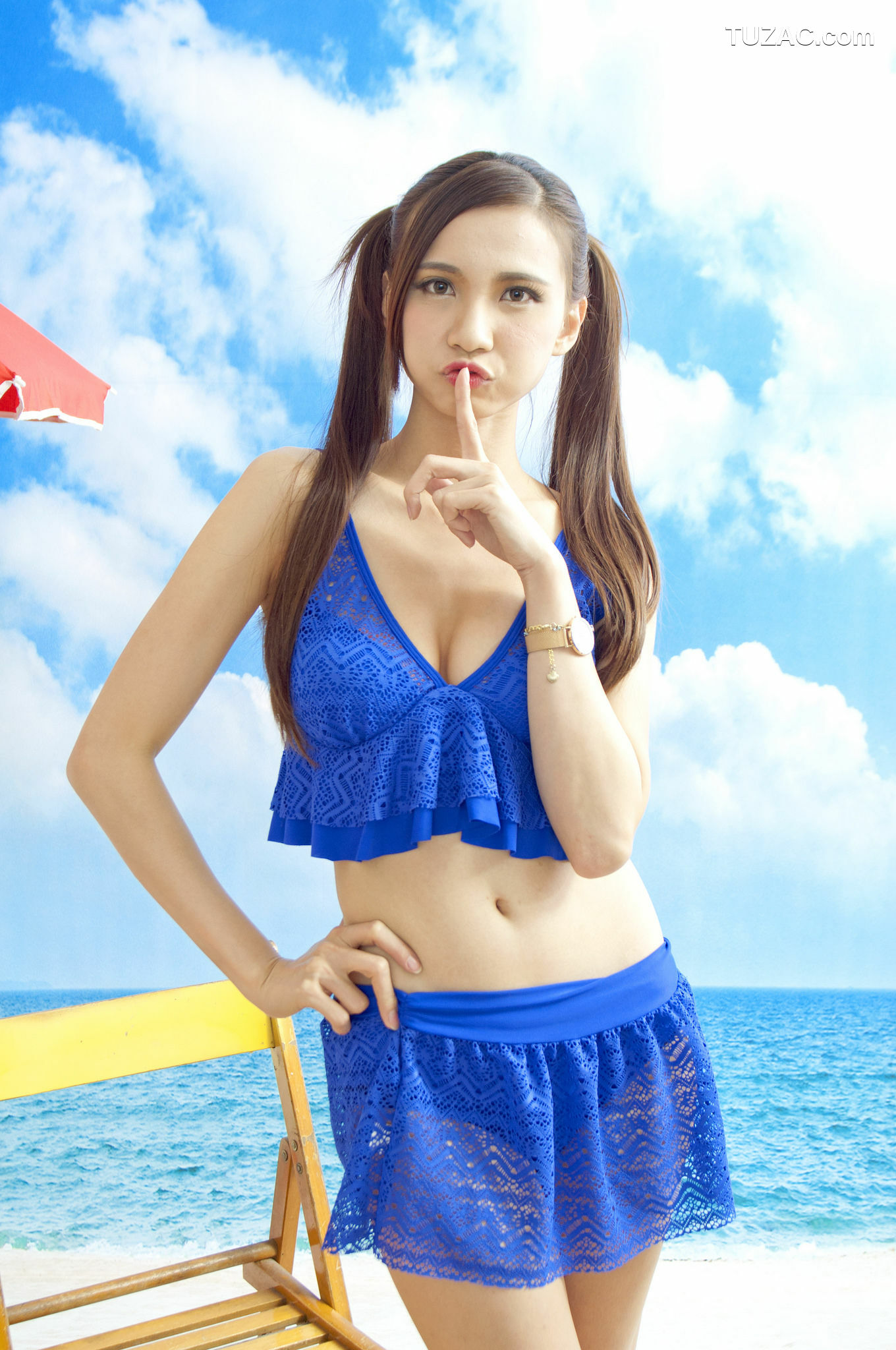 台湾正妹_ 蔡译心 - 2套俏皮比基尼 写真集[73P]