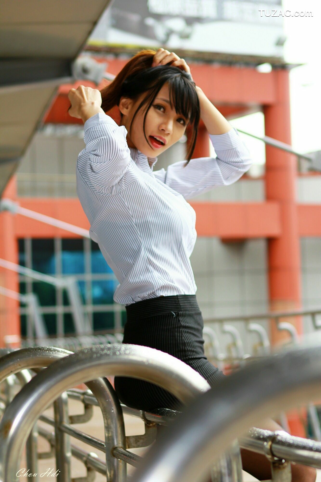 台湾正妹_ 蔡译心 - OL街拍 写真集[91P]