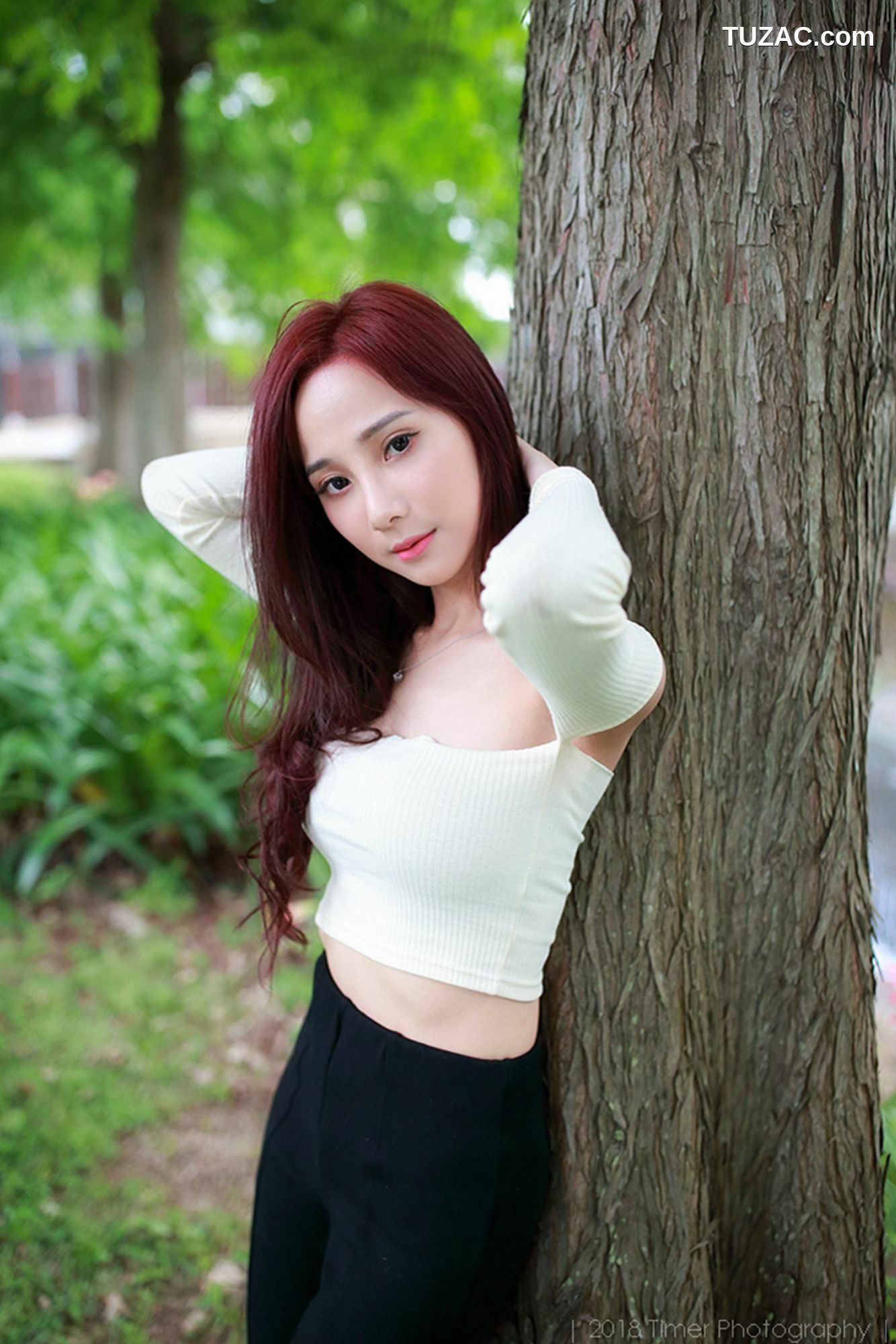 台湾正妹_ 雨玄《士林官邸外拍》 写真集[83P]