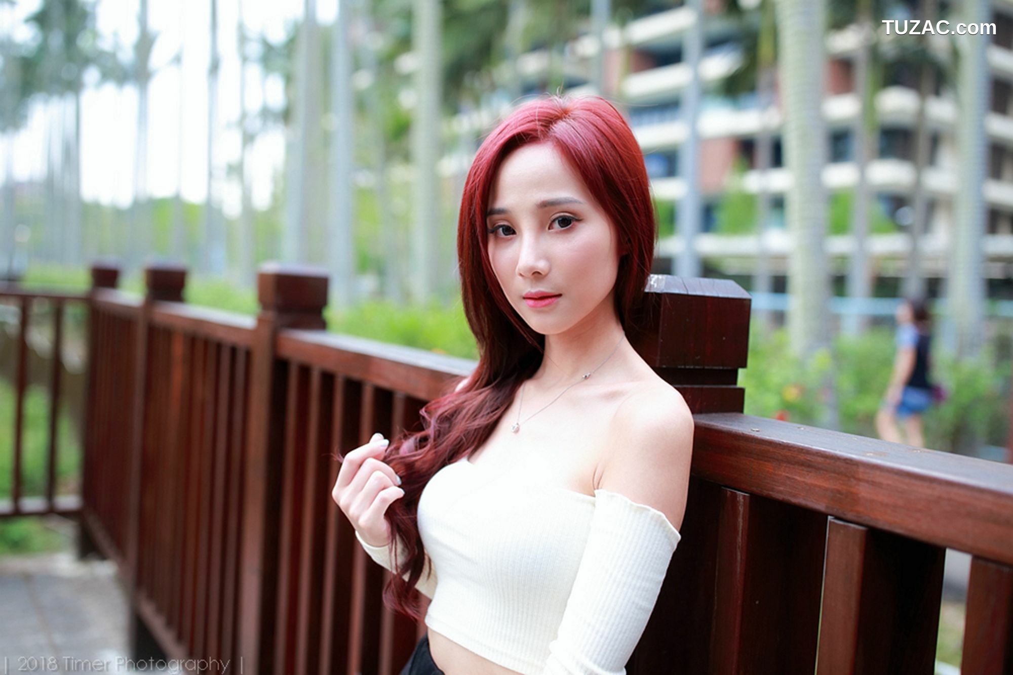 台湾正妹_ 雨玄《士林官邸外拍》 写真集[83P]