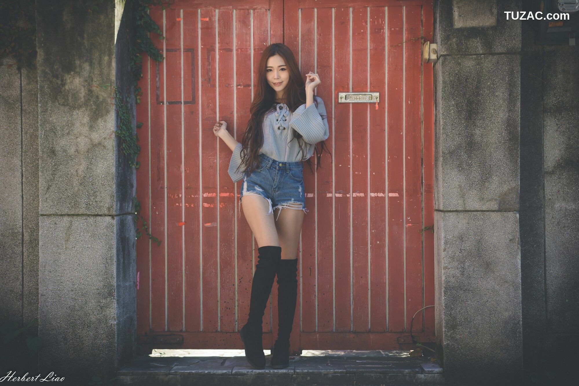 台湾正妹_ 黄上晏Rubis《古亭站周邊~牛仔热裤街拍》写真集[72P]