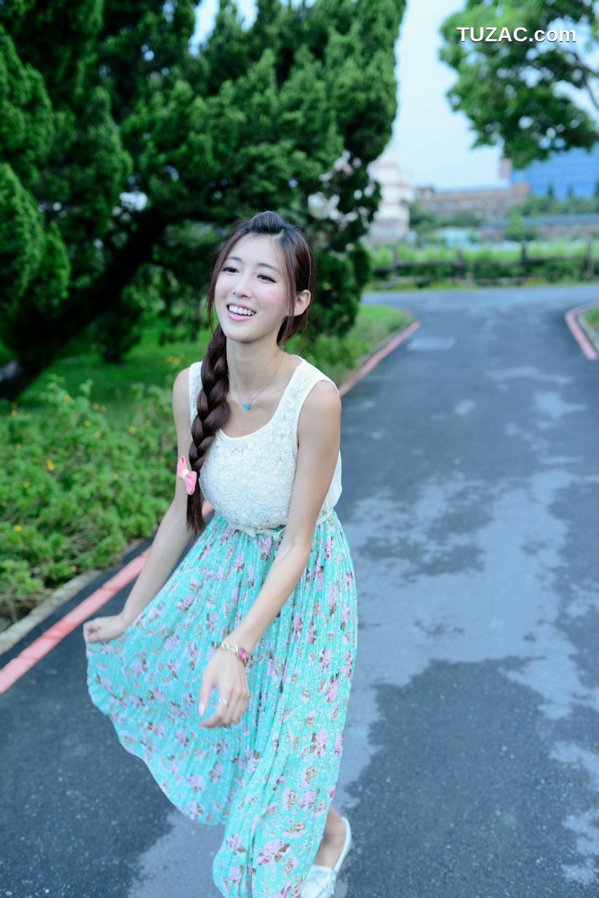 台湾正妹_Kila晶晶/金允乔《小清新唯美长裙》外拍写真集