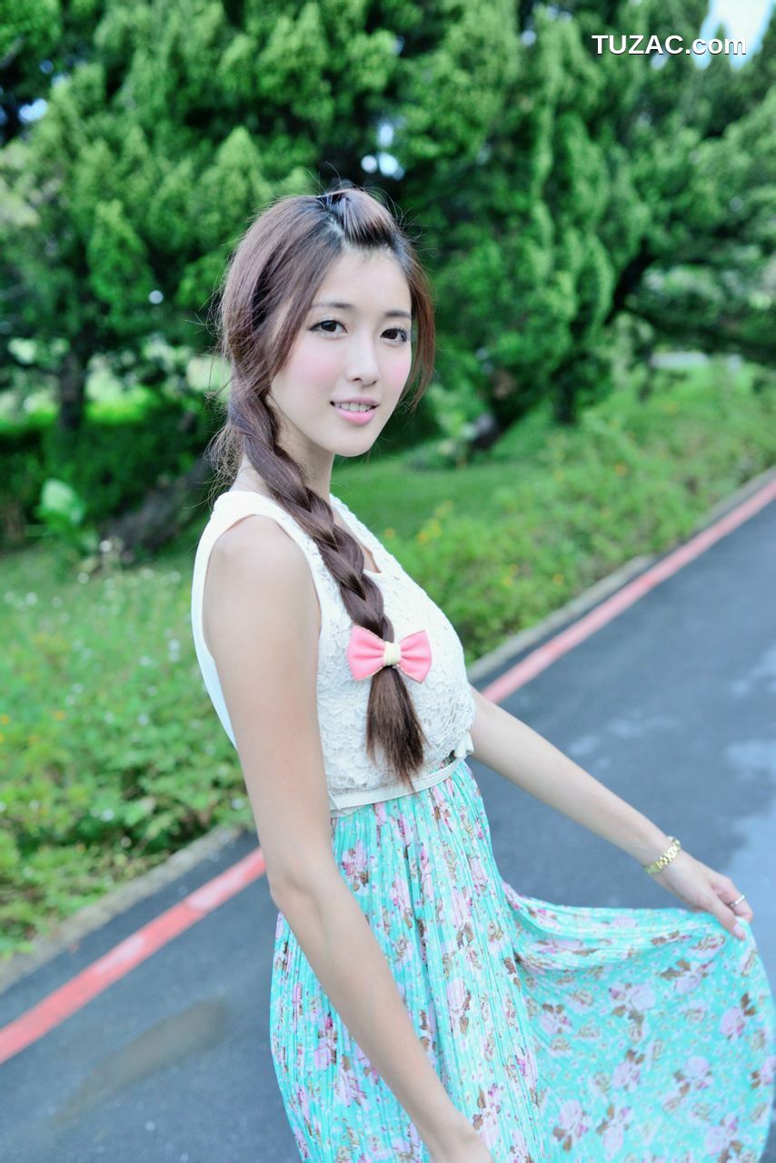 台湾正妹_Kila晶晶/金允乔《小清新唯美长裙》外拍写真集