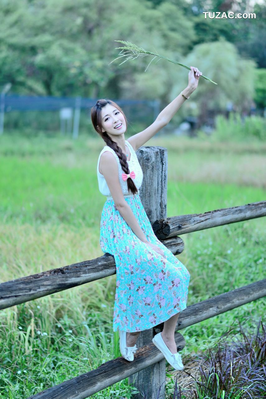 台湾正妹_Kila晶晶/金允乔《小清新唯美长裙》外拍写真集