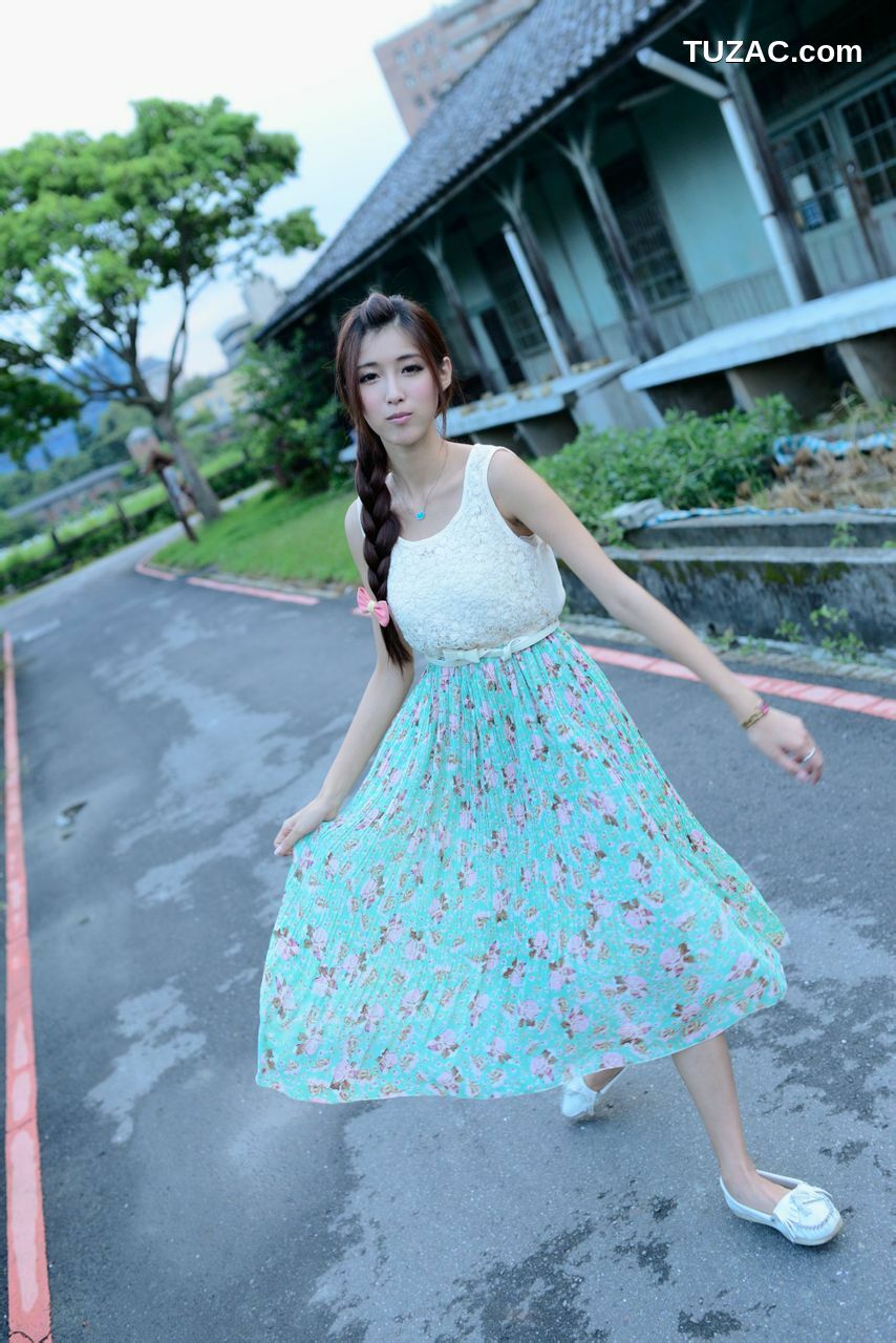 台湾正妹_Kila晶晶/金允乔《小清新唯美长裙》外拍写真集