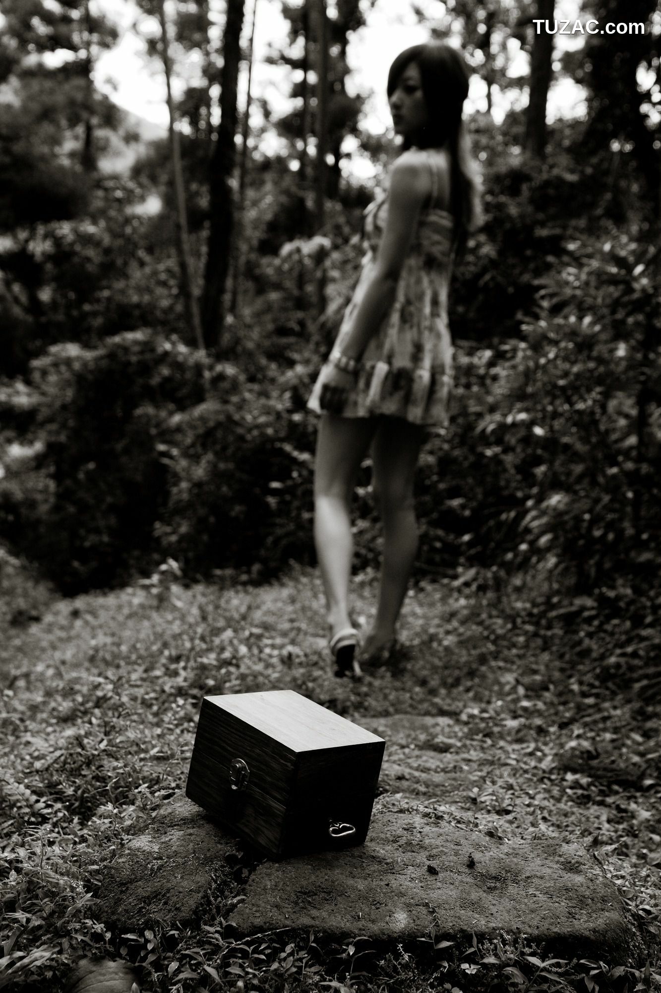 台湾正妹_Mikako/张凯洁《白色圓舞曲x黑色執念》陽明山竹子湖外拍 写真集