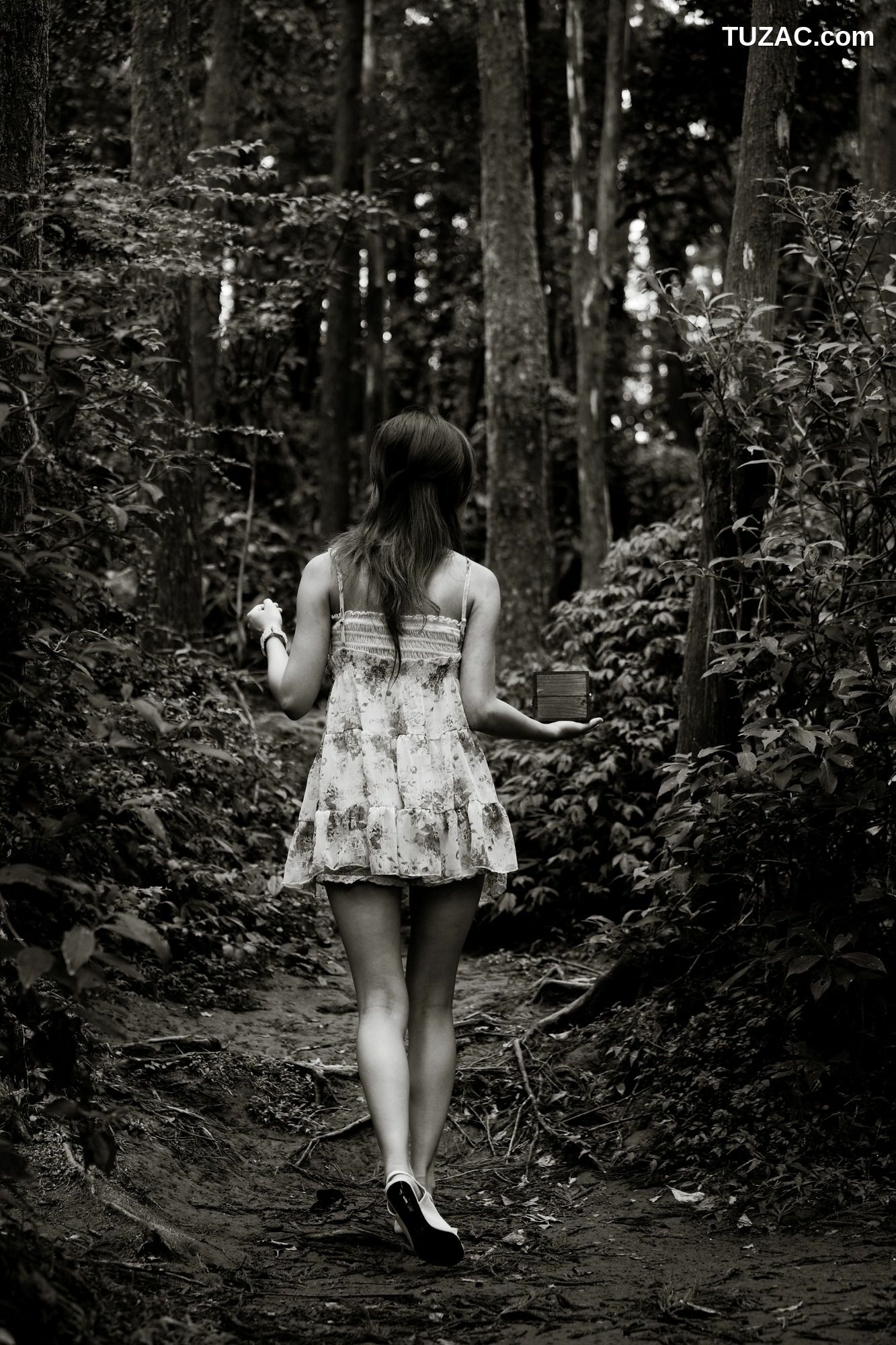 台湾正妹_Mikako/张凯洁《白色圓舞曲x黑色執念》陽明山竹子湖外拍 写真集