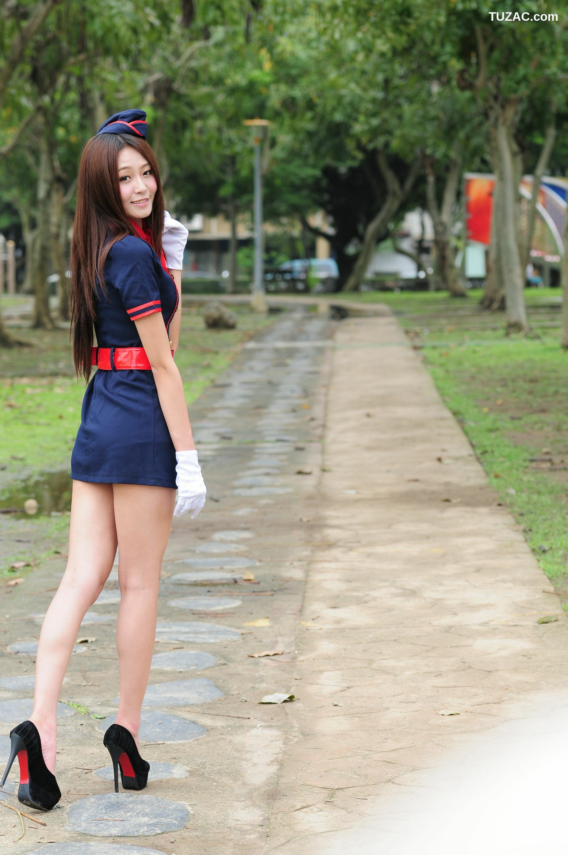台湾正妹_Winnie小雪/庄咏惠《小清新校服外拍》写真集