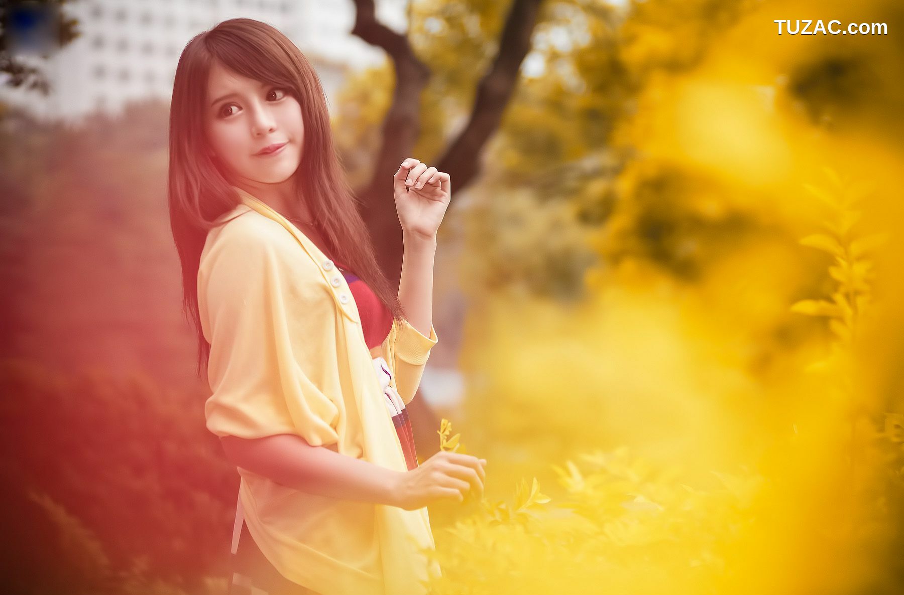 台湾正妹_台湾女神张齐郡JULIE《踏青》写真集