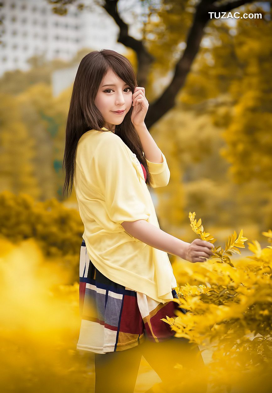 台湾正妹_台湾女神张齐郡JULIE《踏青》写真集