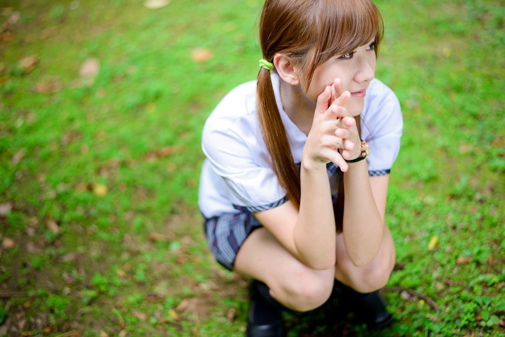 台湾正妹_台湾女神李思嫺《士林官邸》甜美外拍写真集