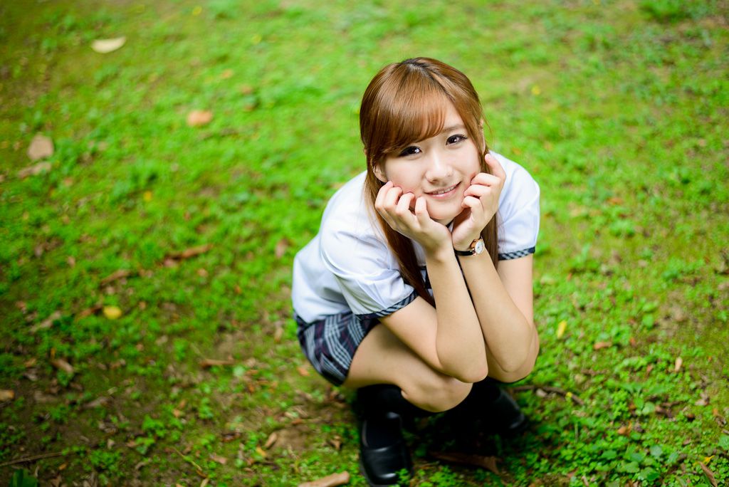 台湾正妹_台湾女神李思嫺《士林官邸》甜美外拍写真集